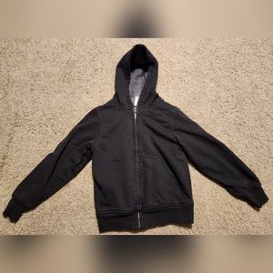 Faded Glory Boys Zip Up Fleece Hoodie - Size Medium